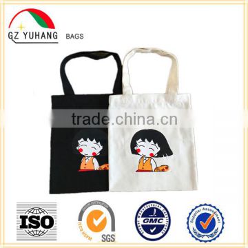 Fashion cartoon canvas tote bag With Strong Handle