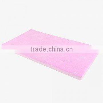water-absorbent pink cleaning sponge