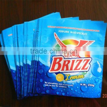 High quality BOPP/LDPE laminated packaging bags for washing powder