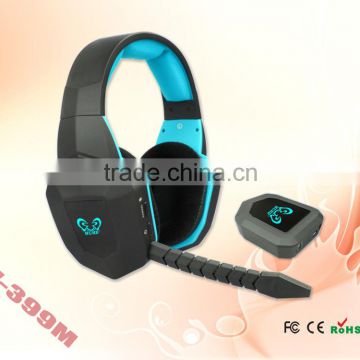 High End wireless gaming consoles headset with strong vibration