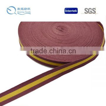Hot best selling 2014 new style herringbone cotton tape 100% cotton webbing