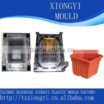 custom EU standard plastic square flowerpot mold manufacturer