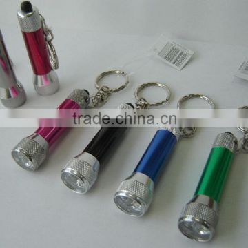 hot sell promotion USA 3 LED Flashlight Key chain