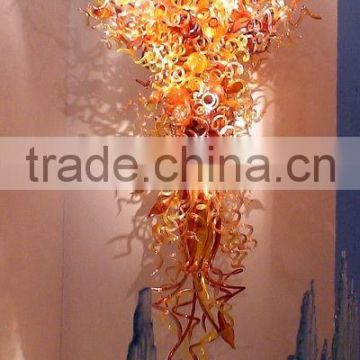 xo art glass chandelier xo-0888