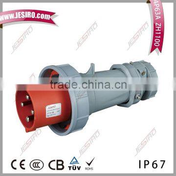 water proof 3/4/5P IP44 Industrial plug socket ZH1110