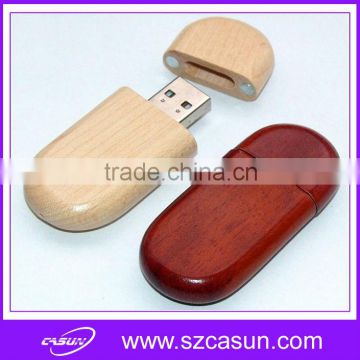 manufactory hot sell wooden 64gb usb flash drive