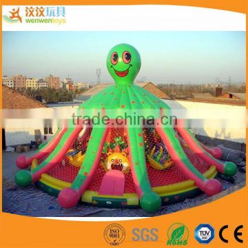 High quality octopus inflatable bouncer castle,inflatable playhouse for sale