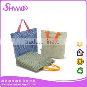 Fashional 210D polyester recycle tote bag for shopping