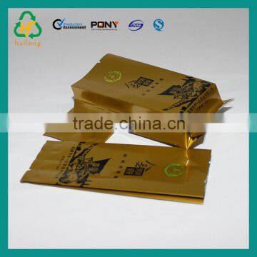 Gravure Printing Surface Handling side gusset Pouches for Tea