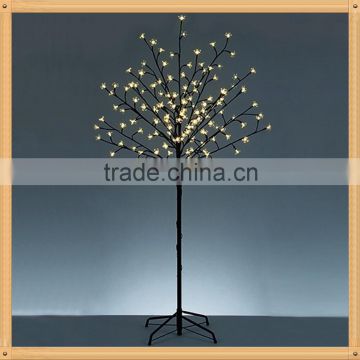 12volts 6.5' Tall/108 Warm White LED Lighted Cherry Blossom Flower Tree for Christmas/Holiday/Party