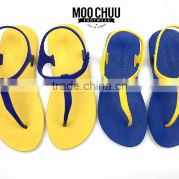 Rubber ladies sandles and cheap wholesale flip flops women with full color design advertising PE