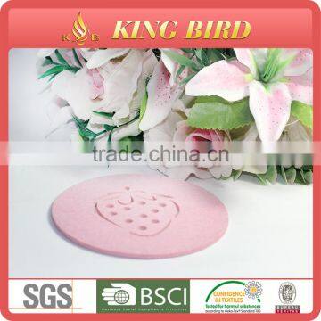 wholesale100% polyester vary type of felt fabric coaster