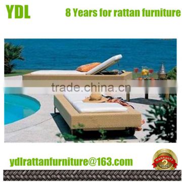 Youdeli hot sale wicker lounge chaise furniture