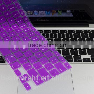 Ultrathin Clear Silicone Keyboard Cover Skin for Apple Macbook Pro /Retina 13" 15"