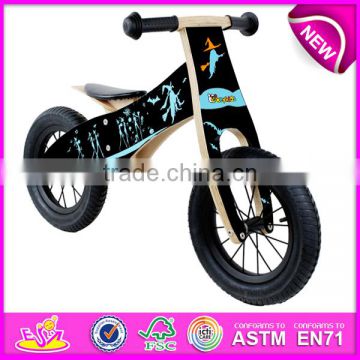 2015 hot sale high quality wooden bicycle,popular wooden balance bicycle,new fashion kids bicycle W16C078-21