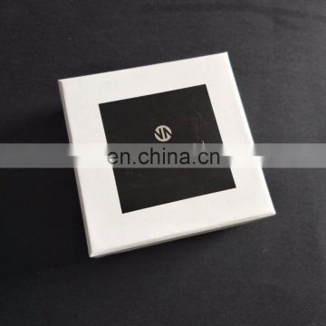 High quality magnet closure black logo cosmetic packaigng boxes