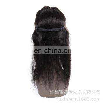 lace frontal with 360 lace band human hair lace frontal piece wholesale hair