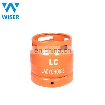 Portable small sizes 6kg lpg gas cylinder for sale cooking camping wholesale