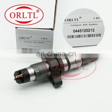 ORLTL 0 445 120 212 Auto Diesel Injector 0445120212 Fuel Engine Part Diesel Injector Nozzle Spray 0445 120 212