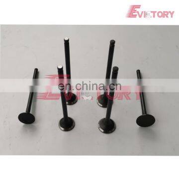 Engine Valve set for MITSUBISHI 6D16T engine inlet and exhaust valve