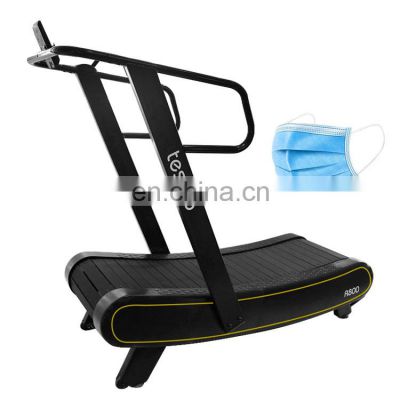 good quality  air runnercurve treadmill self-generating curve treadmill home running machine treadmill curved tesoro