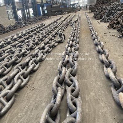 China aohai 102mm marine anchor chain supplier