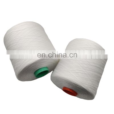 Wholesale China Brands 100% spun polyester Sewing Thread raw white color Dyeing Tube