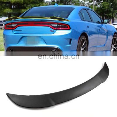 spoiler traseiro Good quality and new design ABS Made Gloss Black Rear Roof Spoilers For Dodge Charger 2011 2018