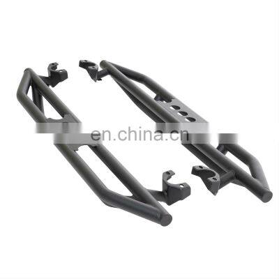 Side Step Nerf Bars Running Boards Nerf Bars Side Steps Step Rails for 07-18 Jeep Wrangler JK 2 Door