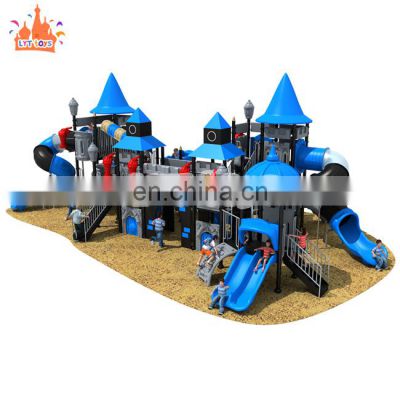 China play equipment children outdoor playground big slides for sale