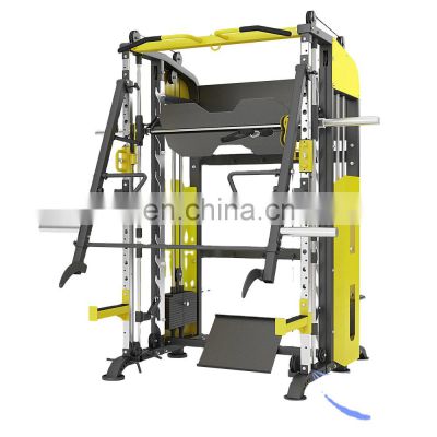 Commercial Wholesale Gym Equipment Manufacturer Multi Function Gym Use Smith Machine With Weight Stack Club
