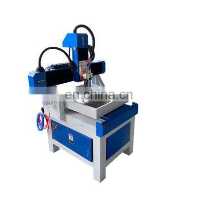 China golable lead brand new mini cnc router 6060 woodworking machine