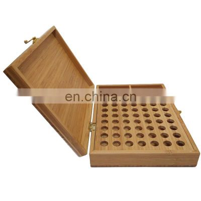 Eco Friendly Multi-purpose With Lid Organizer Kitchen Bamboo Oil Storage Box Home Storage & Organization Kitchen & Tabletop