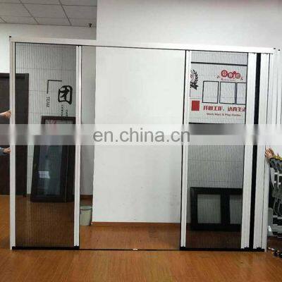 aluminium profile mosquito net sliding folding screen door