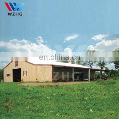 Prefabricated Steel Structure /storage Shed/hall Cheap Prices Metal Building Warehouse