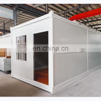 China prefab houses Modern 20ft-foldable-container-house Shop cafe Restaurant