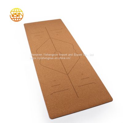High density waterproof cork rubber Yoga Mat Wholesale Manufacturer