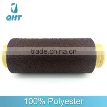 Raw 75D/36F Semi dull low stretch dty polyester yarn in china