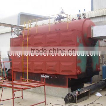 Industrial usage and horizontal style coal fired hot water boiler