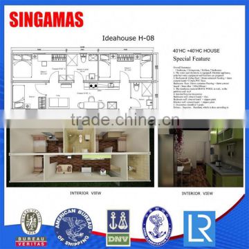 40hc China Shipping Container Houses For Sale