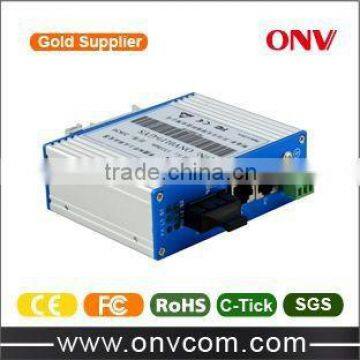 ONV featured products 10/100M Single Mode Dual Fiber Industrial fiber optic to rj45 media converter