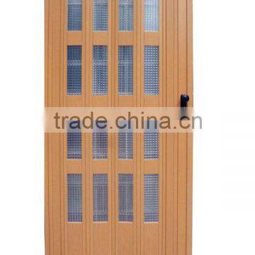 Folding shower doors