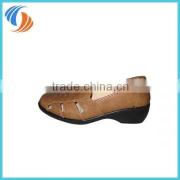 Women Tan Casual Shoes PU Leather Shoes