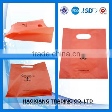 packaging hdpe handle bag for shopping