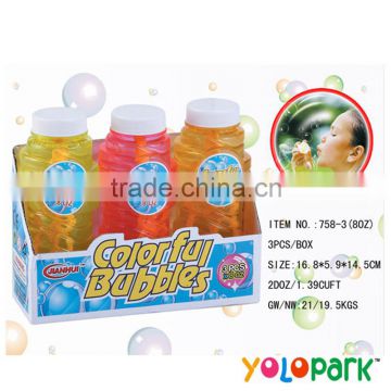 Kids summer toy Bubble water, soap bubble toy,soap bubble water 758-3
