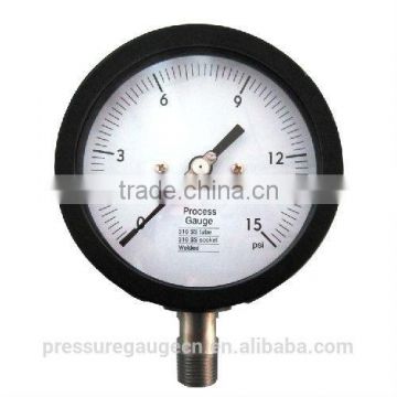 2015 new product process pressure gauge manufacturer