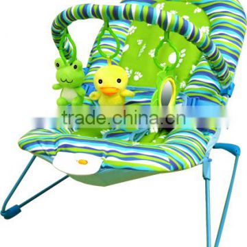 Fat Feet Baby Bouncer, light weighted musical baby rocker cradles with yellow duck