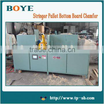 High production cost wood pallet chamfer tool