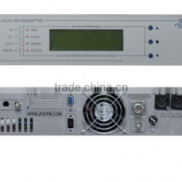 CZH618F 5W AES-EBU Digital FM Broadcast transmitter 87MHz-108MHz radio broadcast equipment