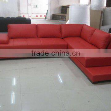 Red corner sofa 2226#